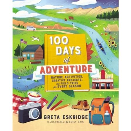100 Days of Adventure (häftad, eng)