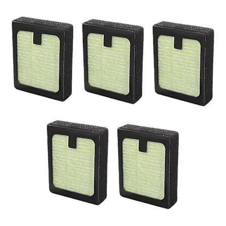 5 st HEPA-filter Ersättningsflaska Tvättmaskin Flasktork Filter Ersättning för Baby Brezza Baby Flasktvättmaskin Tillbehör Flerfärgad