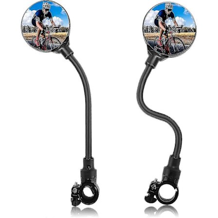 Roterbar Del Cykel Backspegel Landsvägscykel Backspegel Passar För Mtb Landsvägscykel Elcykel Moped