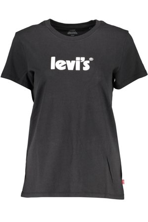Levi's T-shirt Maniche Corte Donna Nero