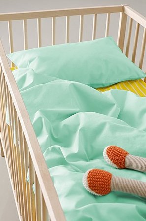 Jotex - Mini Sengesæt Krybbe Mint - ZACK - Køb Sengetøj til børn hos Jotex