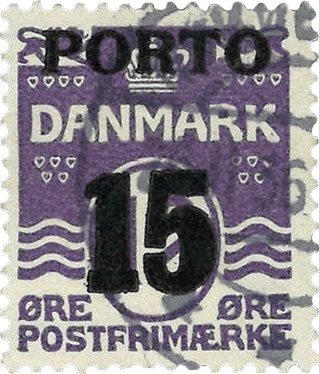Danmark - AFA PO32 - Stemplet