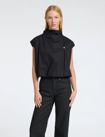 Selected Slfdelia Sl Top - Black - 36