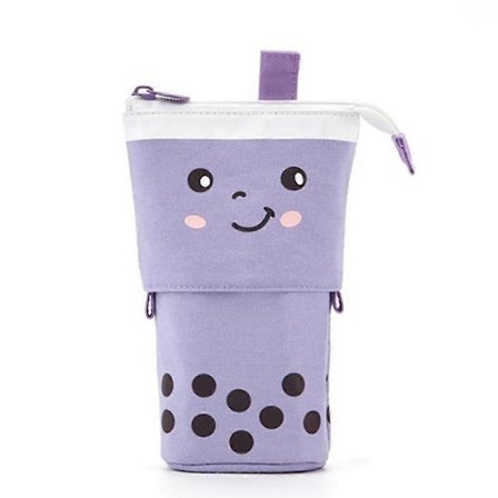 Angoo Stående Penalhus Sødt Teleskopisk Penholder Kawaii Papirvarepose Til Studerende Kvinder Te
