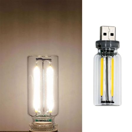 Touch Control LED Nattlampa - Mini USB-lampa med Flerfärgade Stämningsljus, Atmosfärsljus för Bil, Dimbar