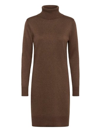 Saint Tropez U6801, Milasz Rollneck Dress - Brown - XS