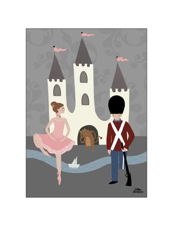 Den Standhaftige Tinsoldat Patterned Poster & Frame
