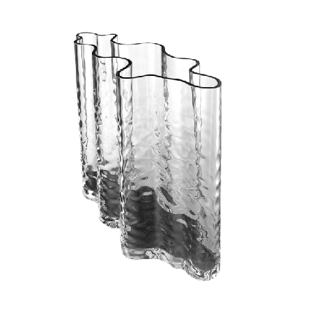 Cooee Gry Wide Vase Vaser Transparant 19CM