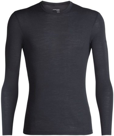 Icebreaker M's Everyday LS Crewe 175 Black