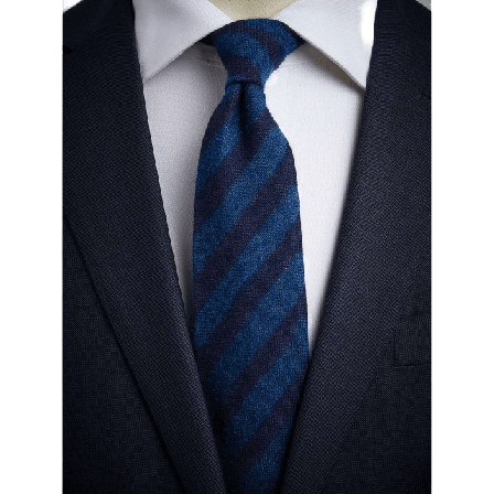 John Henric Kashmirslips Accessoarer Herr Blå 7,5