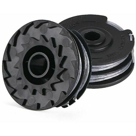 3-pack trimmertråd för grästrimmers, gräsklippare, ersättningsspolar -