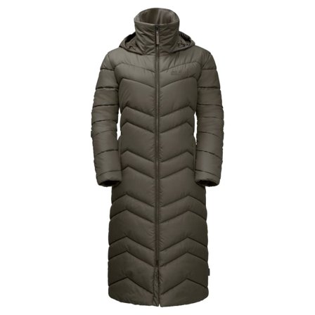 Jack Wolfskin Women's Kyoto Long Coat Women synthetic-lined parkas Green XS