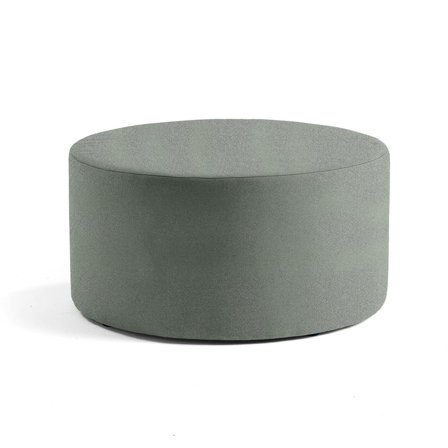 Sitzblock CASUAL, Ø 1000 mm, Stoff CURA, graugrün