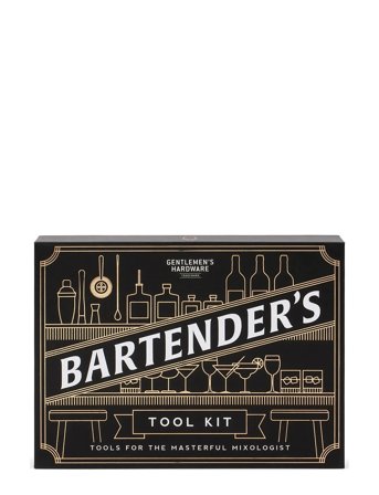 Gentlemen's Hardware Bartendere Kit - Black - ONE SIZE