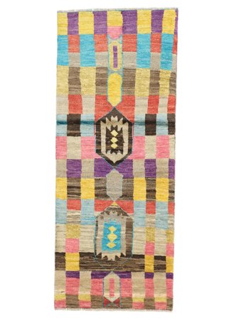 Liten Moroccan Berber - Afghanistan 75X184 Ull, Matta