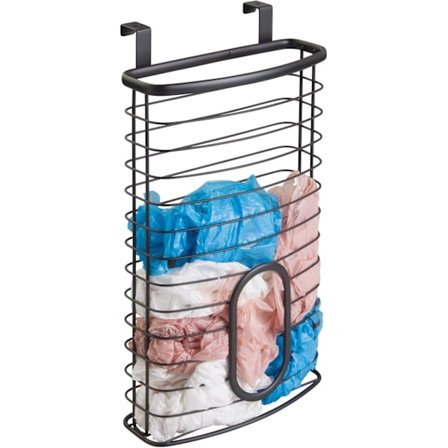 Stålhengende skaporganisator for kjøkken, pantry - rommer plast, sandwi