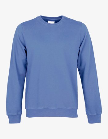 Classic Organic Crew - Sky Blue - L
