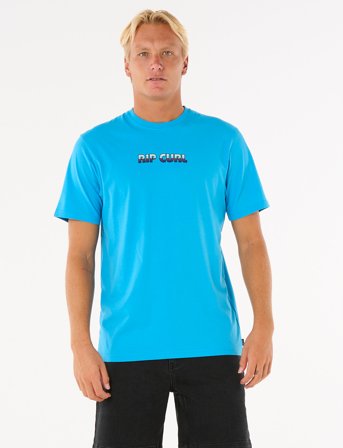 Rip Curl Big Mumma Icon Tee - Blue - XL