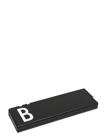 Design Letters Personal Pencil Case - Black - ONE SIZE