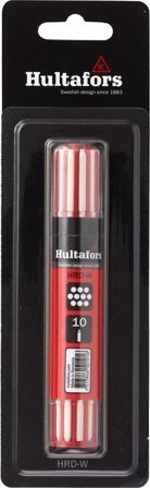 Hultafors HRD-W Påfyll Hvit, Markere & markører