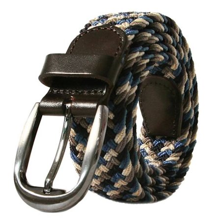 Flettet stretchbelte, flerfarget 250
