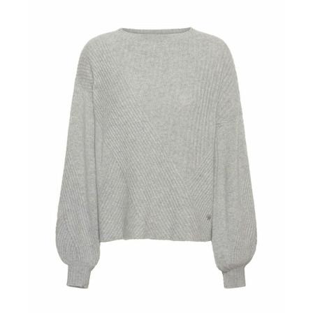 Wuth Wuth Cashmere Louise Pullover Light Grey Grå, Dame