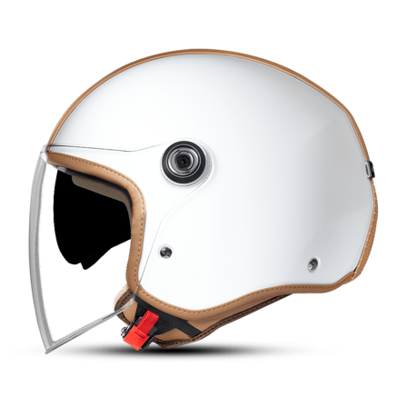 Avokypärä Nexx Y.10 Midtown Valkoinen Kamelinruskea M