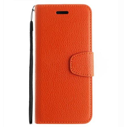 Glatt Nkobee lommebokdeksel - iPhone 11 Pro Max Orange