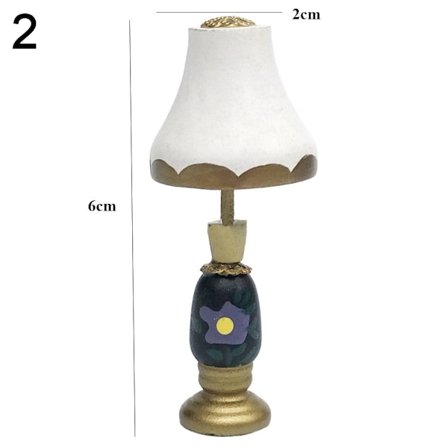 Miniature gulvlampe krystal væglampe 2 2