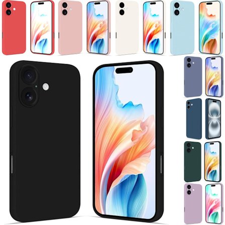 iPhone 16 skal mobilcover etui TPU / silikone hvid -