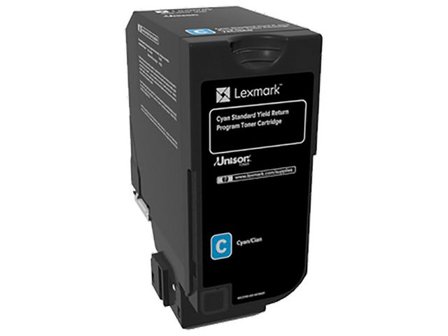 Lexmark Toner 74C2SC0 cyan - Lyreco - Toner och bläck - Tonerkassetter - Toner Lexmark