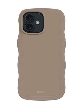 Wavy Case Iph 12/12 Pro Holdit Brown