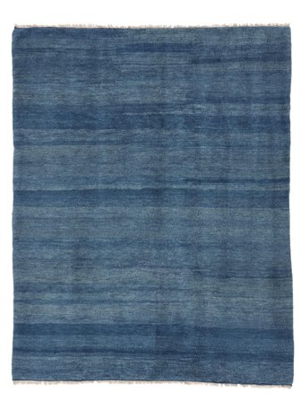 Tappeto Gabbeh Fine 225X290 Blu Scuro/Nero (Lana, )