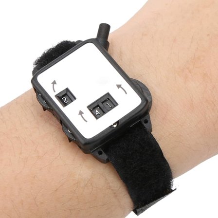 Golf-scoreteller, golf-slagteller, manuell mikrometer, kompakt og bærbar, slitesterk 3-delt golf-scoreteller for golfelskere