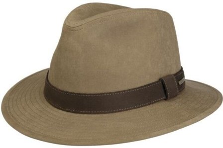 Stetson Traveller Waxed Cotton WR Sand - Stetson