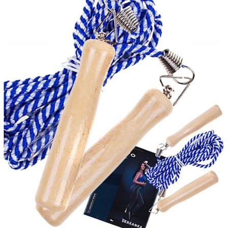 Lång Rep Hopprep i Trä för Crossfit 275CM