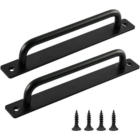 2-osainen liukuvan oven kahva, aitan oven kahva, sisä- ja