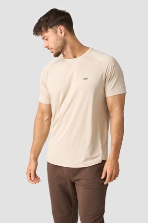 Stride Raglan T-shirt Men Beige