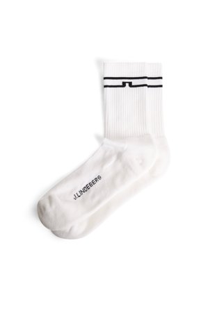 J.Lindeberg - Golf - Connel sock - White - Mann - 43-45