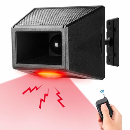 Aurinkokäyttöinen liiketunnistimen strobovalo IP65 vedenpitävä aurinkokenno