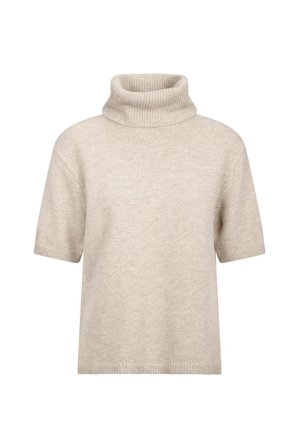 Arwyn SS Turtleneck Sand S