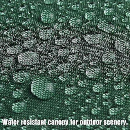 2m 2.5m 2.7m 3m 3x2m Ersättningsduk för Parasoll, 6-armad