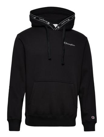 Hooded Sweatshirt Hoodie Svart Champion Rochester