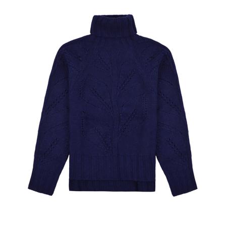 P.a.r.o.s.h., Turtlenecks Blauw, Dames, Maat:M,alpaca