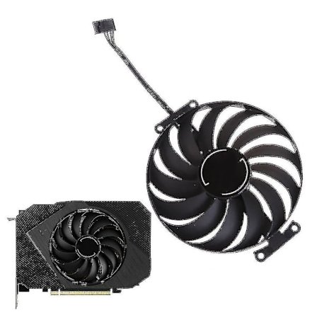 95mm 6-pin Køleventilator T129215su 0.5a 12v GPU-ventilator til Asus RTX 3050 3060 Phoenix
