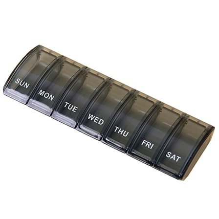 Praktisk Pilleæske - Medicinboks med 7 Rum