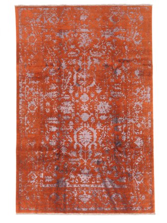 Contemporay Designs Rug Hand Knotted 201X304 Dark Red/Red Persia