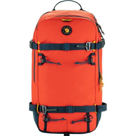 Fjällräven Bergtagen Touring 30 in Flame Orange/Mountain Blue/Orange | Size: Small/Medium