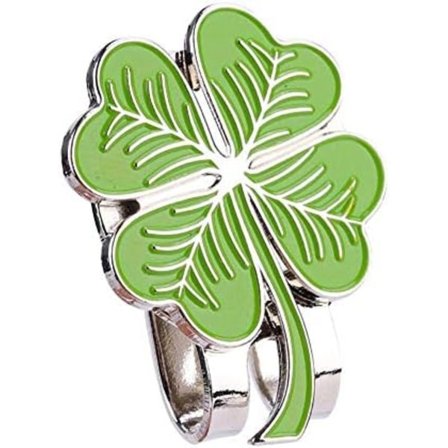 Golf Hat Clip Passer Til Golfbold Markør Magnetisk Kløver Hat Clip Udendørs Sport