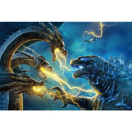 Puslespil 300/500/1000 brikker til voksne Godzilla King Monsters Pædagogisk intellektuel dekompressor legetøj Sjovt familiespil til børn - Perfekt